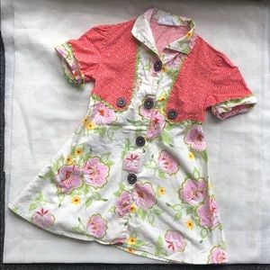 NWOT Hopscotch Floral Boutique Dress